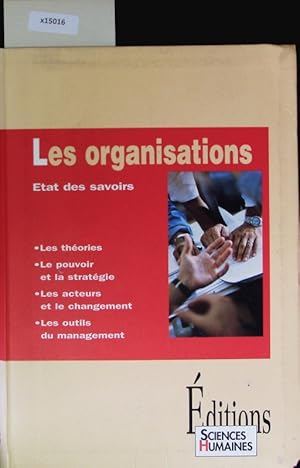 Image du vendeur pour Les organisations. tat des savoirs. mis en vente par Antiquariat Bookfarm