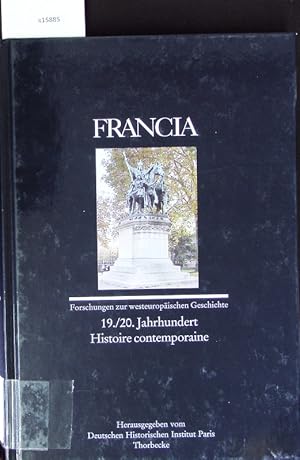 Image du vendeur pour Francia; 30. 2003. mis en vente par Antiquariat Bookfarm