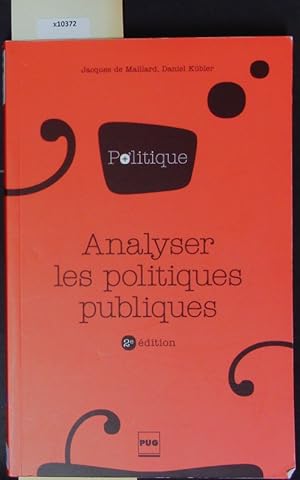Immagine del venditore per Analyser les Politiques Publiques. venduto da Antiquariat Bookfarm