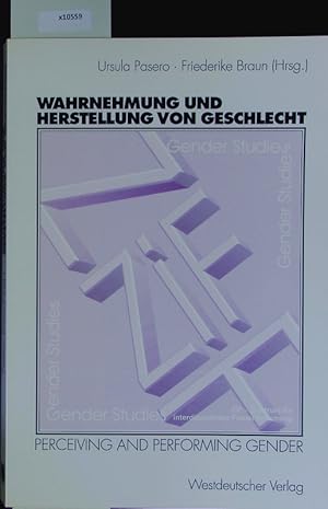 Seller image for Wahrnehmung und Herstellung von Geschlecht. Gender studies. for sale by Antiquariat Bookfarm