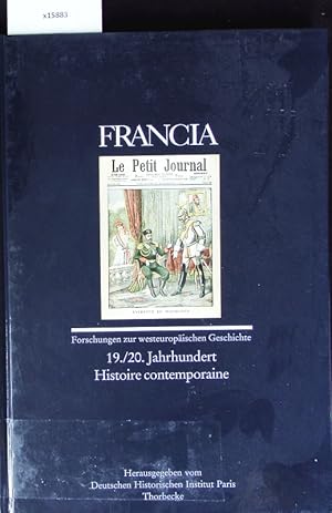 Image du vendeur pour Francia; 34. 2007. mis en vente par Antiquariat Bookfarm