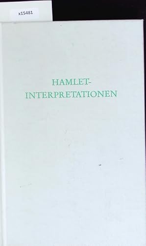 Seller image for Hamlet-Interpretationen. Wege der Forschung. for sale by Antiquariat Bookfarm