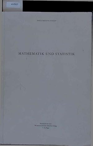 Imagen del vendedor de Mathematik und Statistik. 7 Auflage a la venta por Antiquariat Bookfarm