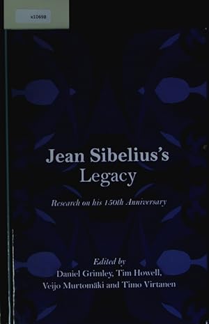 Imagen del vendedor de Jean Sibelius's legacy. a la venta por Antiquariat Bookfarm