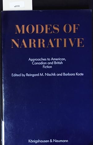 Seller image for Modes of narrative. for sale by Antiquariat Bookfarm