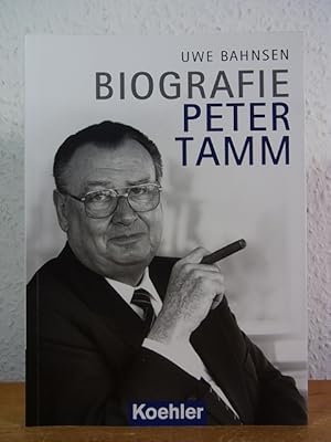 Bild des Verkufers fr Biografie Peter Tamm zum Verkauf von Antiquariat Weber