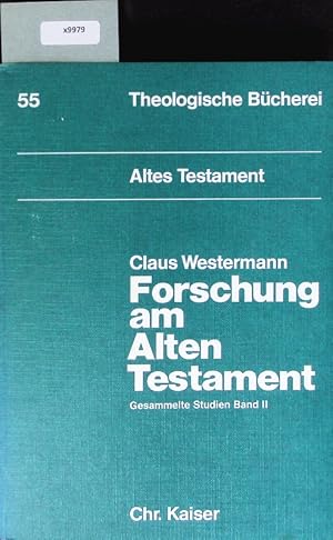 Seller image for Forschung am Alten Testament. Theologische Bcherei; 55. for sale by Antiquariat Bookfarm