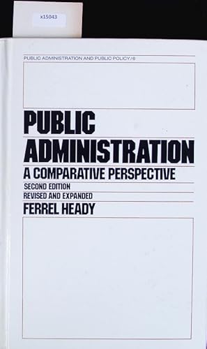 Imagen del vendedor de Public administration. Public administration and public policy. a la venta por Antiquariat Bookfarm