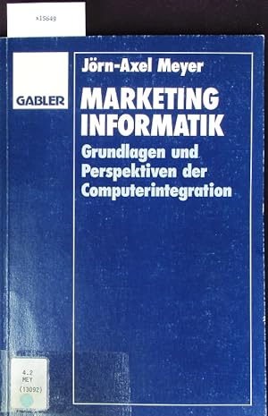 Immagine del venditore per Marketinginformatik. venduto da Antiquariat Bookfarm