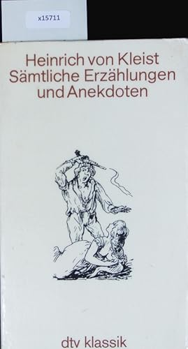 Imagen del vendedor de Smtliche Erzhlungen und Anekdoten. Literatur, Philosophie, Wissenschaft. a la venta por Antiquariat Bookfarm