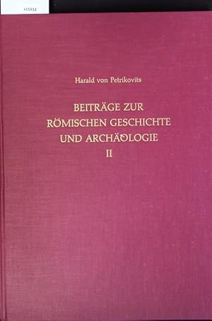 Image du vendeur pour Beitrge zur rmischen Geschichte und Archologie. Bonner Jahrbcher des Rheinischen Landesmuseums in Bonn und des Rheinischen Amtes fr Bodendenkmalpflege im Landschaftsverband Rheinland und des Vereins von Altertumsfreunden im Rheinlande. mis en vente par Antiquariat Bookfarm