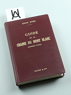 Seller image for Guide de la chane du Mont Blanc.  l'usage des alpinistes. for sale by Antiquariat Uhlmann