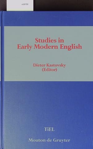 Seller image for Studies in early modern English. Topics in English linguistics. for sale by Antiquariat Bookfarm
