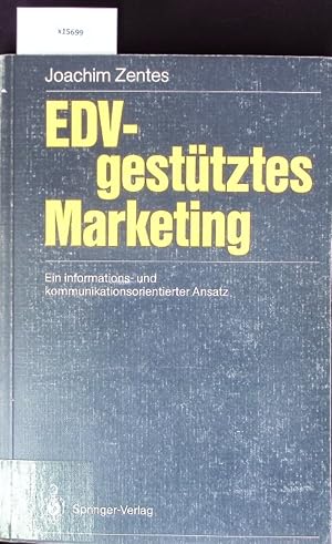 Imagen del vendedor de EDV-gesttztes Marketing. a la venta por Antiquariat Bookfarm