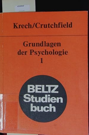 Seller image for Grundlagen der Psychologie. [Ab 3. Aufl.] Beltz-Studienbuch. for sale by Antiquariat Bookfarm