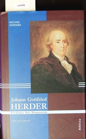 Seller image for Johann Gottfried Herder. for sale by Antiquariat Bookfarm