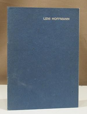 Bild des Verkufers fr Leni Hoffmann. 28th september - 21st ostober 1995. zum Verkauf von Dieter Eckert