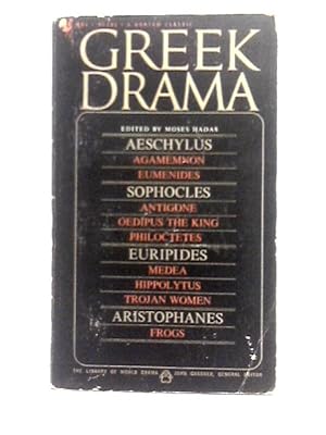 Image du vendeur pour Greek Drama mis en vente par World of Rare Books