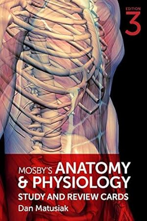 Bild des Verkufers fr Mosby's Anatomy & Physiology Study and Review Cards zum Verkauf von WeBuyBooks