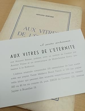 Aux vitres de l'eternité