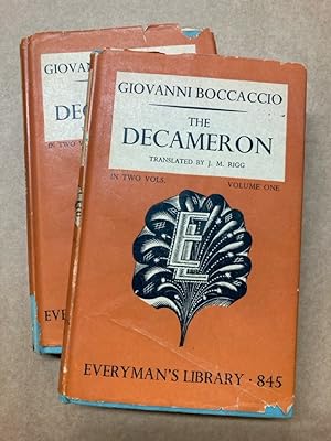 Seller image for The Decameron. Volumes I & II. for sale by Plurabelle Books Ltd