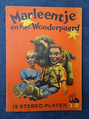 Bild des Verkufers fr Marleentje en het Wonderpaard. Een marionettenverhaal in 15 stereo-opnamen. zum Verkauf von Antiquariaat De Boekenbeurs