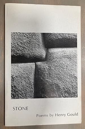 Bild des Verkufers fr Stone: Poems By Henry Gould zum Verkauf von biblioboy