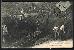 Carte postale Lignières-la-Doucelle, Carrière de Minerai de Fer, Mineralerzabbau