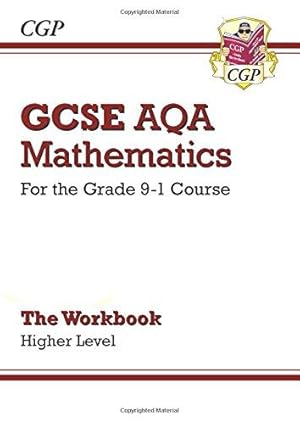 Bild des Verkufers fr GCSE Maths AQA Workbook: Higher: superb for the 2024 and 2025 exams (CGP AQA GCSE Maths) zum Verkauf von WeBuyBooks