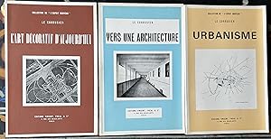 Image du vendeur pour Vers une Architecture, Urbanisme, l Art dcoratif d Aujourd hui mis en vente par Des Livres et la Plume