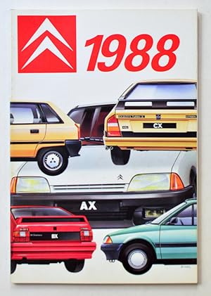 CITROËN 1988 - Catalogue publicitaire