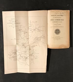 Immagine del venditore per Inventaire archologique et bibliographique des communes du dpartement de l'Allier. Canton de Bourbon-l'Archambault. venduto da Librairie Devaux