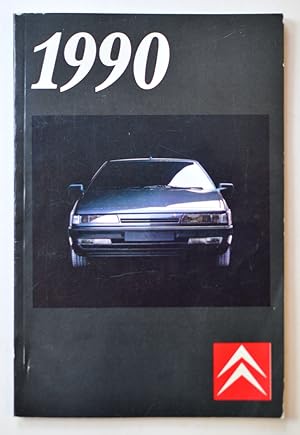 CITROËN 1990 - Catalogue publicitaire