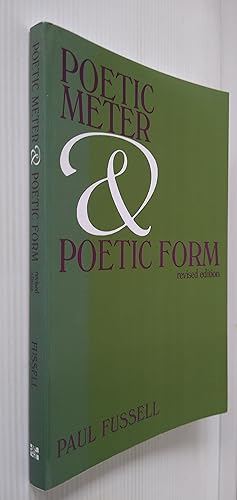 Poetic Meter and Poetic Form