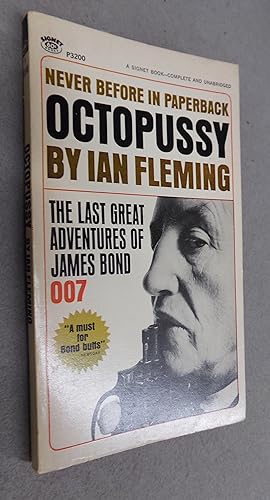 Bild des Verkufers fr Octopussy the Last Great Adventures of James Bond 007 zum Verkauf von Baggins Book Bazaar Ltd
