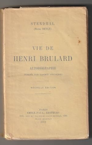 Vie de Henry Brulard