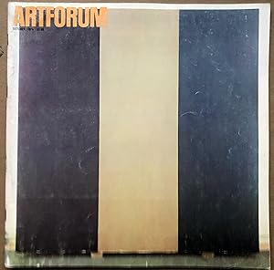 Image du vendeur pour Artforum Vol. 13, No. 2 (October 1974) mis en vente par castlebooksbcn