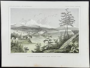 Seller image for Mt. Baker & Cascade Range, from Whitby's Island for sale by Trillium Antique Prints & Rare Books