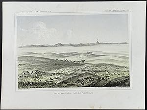 Seller image for Rocky Mountains, Looking Westward for sale by Trillium Antique Prints & Rare Books