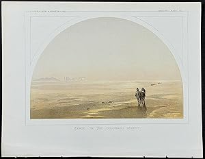 Seller image for Mirage on the Colorado Desert for sale by Trillium Antique Prints & Rare Books