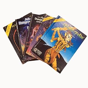 Immagine del venditore per Advanced Dungeons & Dragons Lot of 5: Fiend Folio, Deites & Demigods (144), Handbook, Guide, Unearthed Arcana venduto da Peruse the Stacks