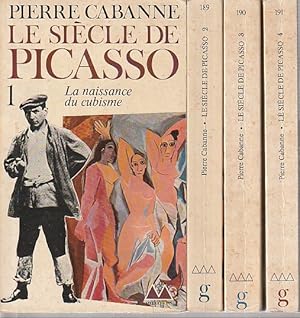 Bild des Verkufers fr Le sicle de Picasso 4 volumes: 1. La naissance du Cubisme - 2. L'epoque des metamorphoses - 3. La guerre - 4. La gloire et ea solitude zum Verkauf von L'Odeur du Book