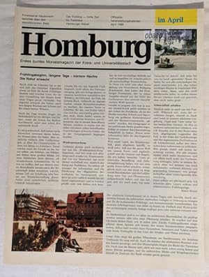 Homburg April 1986 - Erstes buntes Monatsmagazin der Kreis- und Universitätsstadt