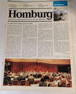 Homburg Januar 1986 - Erstes buntes Monatsmagazin der Kreis- und Universitätsstadt