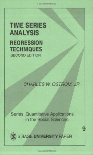 Immagine del venditore per Time Series Analysis: Regression Techniques: 9 (Quantitative Applications in the Social Sciences) venduto da WeBuyBooks