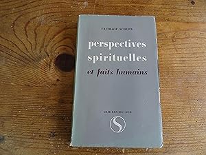Perspectives Spirituelles et faits humains