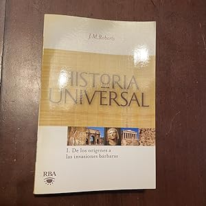 Imagen del vendedor de Historia Universal I. De los orgenes a las invasiones brbaras a la venta por Kavka Libros