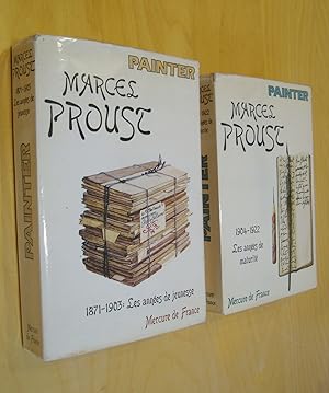 Marcel Proust 2 tomes : les années de jeunesse et les années de maturité