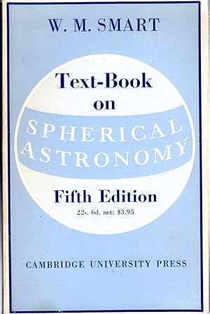 Seller image for Text-Book on Spherical Astronomy for sale by Dorley House Books, Inc.