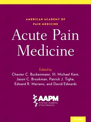 Seller image for Acute Pain Medicine for sale by Collectors' Bookstore